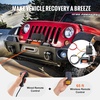 image:imageVEVOR 13500 lb Electric Truck Winch 12V DC 38 in x 80 ft Synthetic Rope Aluminum Fairlead Wireless amp Wired Remote Control 13500 lbs IP55 Waterproof Towing for Off Road Jeep SUV Boat10000 LBS