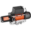 image:imageVEVOR 13500 lb Electric Truck Winch 12V DC 38 in x 80 ft Synthetic Rope Aluminum Fairlead Wireless amp Wired Remote Control 13500 lbs IP55 Waterproof Towing for Off Road Jeep SUV Boat10000 LBS