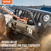 image:imageVEVOR 13500 lb Electric Truck Winch 12V DC 38 in x 80 ft Synthetic Rope Aluminum Fairlead Wireless amp Wired Remote Control 13500 lbs IP55 Waterproof Towing for Off Road Jeep SUV Boat10000 LBS