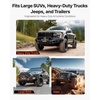 image:imageVEVOR 13500 lb Electric Truck Winch 12V DC 38 in x 80 ft Synthetic Rope Aluminum Fairlead Wireless amp Wired Remote Control 13500 lbs IP55 Waterproof Towing for Off Road Jeep SUV Boat13500 lbs