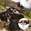 image:imageVEVOR 13500 lb Electric Truck Winch 12V DC 38 in x 80 ft Synthetic Rope Aluminum Fairlead Wireless amp Wired Remote Control 13500 lbs IP55 Waterproof Towing for Off Road Jeep SUV Boat4500 LBS