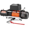 image:imageVEVOR 13500 lb Electric Truck Winch 12V DC 38 in x 80 ft Synthetic Rope Aluminum Fairlead Wireless amp Wired Remote Control 13500 lbs IP55 Waterproof Towing for Off Road Jeep SUV Boat13500 lbs