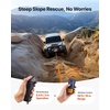 image:imageVEVOR 13500 lb Electric Truck Winch 12V DC 38 in x 80 ft Synthetic Rope Aluminum Fairlead Wireless amp Wired Remote Control 13500 lbs IP55 Waterproof Towing for Off Road Jeep SUV Boat13500 lbs
