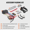 image:imageVEVOR 13500 lb Electric Truck Winch 12V DC 38 in x 80 ft Synthetic Rope Aluminum Fairlead Wireless amp Wired Remote Control 13500 lbs IP55 Waterproof Towing for Off Road Jeep SUV Boat10000 LBS