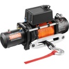 image:imageVEVOR 13500 lb Electric Truck Winch 12V DC 38 in x 80 ft Synthetic Rope Aluminum Fairlead Wireless amp Wired Remote Control 13500 lbs IP55 Waterproof Towing for Off Road Jeep SUV Boat13500 lbs