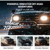 image:imageVEVOR 13500 lb Electric Truck Winch 12V DC 38 in x 80 ft Synthetic Rope Aluminum Fairlead Wireless amp Wired Remote Control 13500 lbs IP55 Waterproof Towing for Off Road Jeep SUV Boat10000 LBS