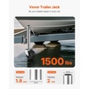 image:imageVEVOR 1500 lbs Trailer Jack with Wheel Heavy Duty Swivel Boat Trailer Jack with PP Single Wheel amp Ergonomic Handle 12inch Lift Fit for RVs Boats Horse Trailers Utility Trailers1500lbs Upgraded 12inch Lift
