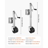 image:imageVEVOR 1500 lbs Trailer Jack with Wheel Heavy Duty Swivel Boat Trailer Jack with PP Single Wheel amp Ergonomic Handle 12inch Lift Fit for RVs Boats Horse Trailers Utility Trailers1500lbs Upgraded 12inch Lift