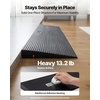 image:imageVEVOR 16 Rise Cuttable Threshold Ramp for Doorways 354 Wide Natural Rubber Wheelchair Ramp NonSlip Solid Rubber Ramp with DoubleSided Tape for DoorwaysDrivewaysBathroomSmooth Tile12 Rise