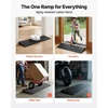 image:imageVEVOR 16 Rise Cuttable Threshold Ramp for Doorways 354 Wide Natural Rubber Wheelchair Ramp NonSlip Solid Rubber Ramp with DoubleSided Tape for DoorwaysDrivewaysBathroomSmooth Tile16 Rise