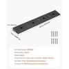 image:imageVEVOR 2 Pack Rubber Curb Ramp 33069 lbs Load Capacity 2 Inches Rise Height Heavy Duty Rubber Threshold Ramp with Drainage Tank for Strollers Motorcycles Cars Lawn Mowers amp Trailers385 x 59 x 2 in