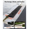 image:imageVEVOR 2 Pack Rubber Curb Ramp 33069 lbs Load Capacity 2 Inches Rise Height Heavy Duty Rubber Threshold Ramp with Drainage Tank for Strollers Motorcycles Cars Lawn Mowers amp Trailers385 x 59 x 2 in