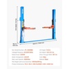 image:imageVEVOR 2 Post Car Lift 12000Lbs Capacity 295HP Powerful Motor Auto Hoist 220V Two Post Lift for Sedan SUV Pickup Truck 748 Inch Height Automotive Lift for Home Garage Repair Workshop