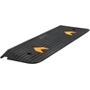 image:imageVEVOR 2 Rise Threshold Ramp Doorway Recycled Rubber Power Wheelchair Ramp 364 Feet Long 33069Lbs Load Capacity NonSlip Surface Rubber Solid Threshold Ramp for Wheelchair and ScooterBlack