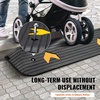 image:imageVEVOR 2 Rise Threshold Ramp Doorway Recycled Rubber Power Wheelchair Ramp 364 Feet Long 33069Lbs Load Capacity NonSlip Surface Rubber Solid Threshold Ramp for Wheelchair and ScooterBlack