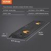 image:imageVEVOR 2 Rise Threshold Ramp Doorway Recycled Rubber Power Wheelchair Ramp 364 Feet Long 33069Lbs Load Capacity NonSlip Surface Rubber Solid Threshold Ramp for Wheelchair and ScooterBlack