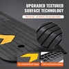 image:imageVEVOR 2 Rise Threshold Ramp Doorway Recycled Rubber Power Wheelchair Ramp 364 Feet Long 33069Lbs Load Capacity NonSlip Surface Rubber Solid Threshold Ramp for Wheelchair and ScooterBlack