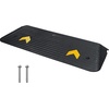 image:imageVEVOR 2 Rise Threshold Ramp Doorway Recycled Rubber Power Wheelchair Ramp 364 Feet Long 33069Lbs Load Capacity NonSlip Surface Rubber Solid Threshold Ramp for Wheelchair and ScooterBlack