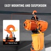 image:imageVEVOR 2 Ton Wireless Electric Chain Hoist 4400 LBS Capacity with 20 FT Lifting Height IP54 Protection Three Phase Overhead Crane with G100 Chain