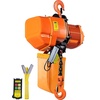 image:imageVEVOR 2 Ton Wireless Electric Chain Hoist 4400 LBS Capacity with 20 FT Lifting Height IP54 Protection Three Phase Overhead Crane with G100 Chain