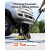 image:imageVEVOR 22 Ton Air Hydraulic Floor Jack Trucks Heavy Duty Steel Racing Floor Jack with Single Piston Quick Lift Pump amp Extension Posts amp Extension Posts Air Pneumatic Jacks for SUVs Pickups