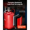 image:imageVEVOR 25 Gallon Waste Oil Drain Tank Air Operated Portable Oil Drainer with Adjustable Funnel Height Industrial Fluid Drain Tank with Wheels Fluid Fuel Transfer Drainage for Auto Repair Shops Red201 x 201 x 661 in