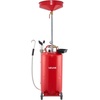 image:imageVEVOR 25 Gallon Waste Oil Drain Tank Air Operated Portable Oil Drainer with Adjustable Funnel Height Industrial Fluid Drain Tank with Wheels Fluid Fuel Transfer Drainage for Auto Repair Shops Red201 x 201 x 661 in