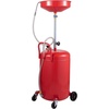 image:imageVEVOR 25 Gallon Waste Oil Drain Tank Air Operated Portable Oil Drainer with Adjustable Funnel Height Industrial Fluid Drain Tank with Wheels Fluid Fuel Transfer Drainage for Auto Repair Shops Red157 x 152x 65 in