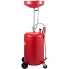 image:imageVEVOR 25 Gallon Waste Oil Drain Tank Air Operated Portable Oil Drainer with Adjustable Funnel Height Industrial Fluid Drain Tank with Wheels Fluid Fuel Transfer Drainage for Auto Repair Shops Red157 x 152x 65 in