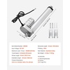 image:imageVEVOR 2PCS Linear Actuator Kit 30 Inch High Speed 035s Linear Motion Actuator 110V 220lbs1000N Linear Actuator for TVTableSofa Lifting IP54 Protection  Wireless Remote Control Included8 Inch