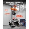 image:imageVEVOR 2Speed Electric Chain Hoist 2200 lbs 20ft Lifting Height 120V 60Hz Single Phase Overhead Crane with 15 ft Wired Remote Control G100 Chain Electric Lift Hoist for Factory Warehouse Garage2Speed 2200lbs 20ft
