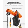 image:imageVEVOR 2Speed Electric Chain Hoist 2200 lbs 20ft Lifting Height 120V 60Hz Single Phase Overhead Crane with 15 ft Wired Remote Control G100 Chain Electric Lift Hoist for Factory Warehouse Garage2Speed 2200lbs 20ft