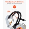 image:imageVEVOR 2in1 Electric Hoist Winch 1100 lbs Capacity 1800W Portable Power Winch 98 ft Lifting Height 36 ftmin with Wire and Wireless Remote Control for Garage Warehouse Factory Lifting Towing98 ft Lifting Height