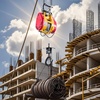 image:imageVEVOR 2in1 Electric Hoist Winch 1100 lbs Capacity 1800W Portable Power Winch 98 ft Lifting Height 36 ftmin with Wire and Wireless Remote Control for Garage Warehouse Factory Lifting Towing98 ft Lifting Height