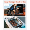 image:imageVEVOR 300lbs Kayak Cart AllTerrain Super Duty Trolley Cart Canoe Cart Dolly with 15inch NoFlat Solid Rubber Tires and Kickstand Quickly Assembles amp Disassembles for Kayaks Canoes Paddleboards