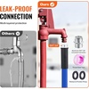 image:imageVEVOR 30ft Heated Water Hose for RV Heated Drinking Water Hose Antifreeze to 45F Automatic Selfregulating 58 ID with 34 GHT Adapter Lead and BPA Free