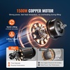 image:imageVEVOR 3in1 Electric Hoist Winch 1100lbs 1500W Portable Power Winch Crane 110V120V 229 ft Lifting Height 13 ftmin with Manual Wired and Wireless Remote Control Overload ProtectionBlack