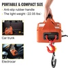 image:imageVEVOR 3in1 Electric Hoist Winch 1100lbs 1500W Portable Power Winch Crane 110V120V 229 ft Lifting Height 13 ftmin with Manual Wired and Wireless Remote Control Overload ProtectionOrange