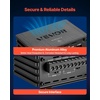 image:imageVEVOR 4 Channel Car Audio Amplifier 2 Ohm Stable Bridgeable Class D Full Range Amp Max Power 4 x 110W  4 Ohm  4 x 160W  2 Ohm for Car SUV Truck OffRoad640W