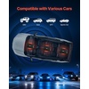 image:imageVEVOR 4 Channel Car Audio Amplifier 2 Ohm Stable Bridgeable Class D Full Range Amp Max Power 4 x 110W  4 Ohm  4 x 160W  2 Ohm for Car SUV Truck OffRoad1600W