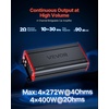 image:imageVEVOR 4 Channel Car Audio Amplifier 2 Ohm Stable Bridgeable Class D Full Range Amp Max Power 4 x 110W  4 Ohm  4 x 160W  2 Ohm for Car SUV Truck OffRoad1600W