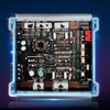 image:imageVEVOR 4 Channel Car Audio Amplifier 2 Ohm Stable Bridgeable Class D Full Range Amp Max Power 4 x 110W  4 Ohm  4 x 160W  2 Ohm for Car SUV Truck OffRoad1200W