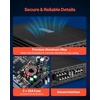 image:imageVEVOR 4 Channel Car Audio Amplifier 2 Ohm Stable Bridgeable Class D Full Range Amp Max Power 4 x 110W  4 Ohm  4 x 160W  2 Ohm for Car SUV Truck OffRoad1600W