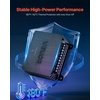 image:imageVEVOR 4 Channel Car Audio Amplifier 2 Ohm Stable Bridgeable Class D Full Range Amp Max Power 4 x 110W  4 Ohm  4 x 160W  2 Ohm for Car SUV Truck OffRoad640W