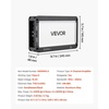 image:imageVEVOR 4 Channel Car Audio Amplifier 2 Ohm Stable Bridgeable Class D Full Range Amp Max Power 4 x 420W  4 Ohm  4 x 600W  2 Ohm for Car SUV Truck OffRoad2400W