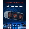 image:imageVEVOR 4 Channel Car Audio Amplifier 2 Ohm Stable Bridgeable Class D Full Range Amp Max Power 4 x 420W  4 Ohm  4 x 600W  2 Ohm for Car SUV Truck OffRoad2000W