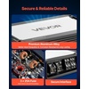 image:imageVEVOR 4 Channel Car Audio Amplifier 2 Ohm Stable Bridgeable Class D Full Range Amp Max Power 4 x 420W  4 Ohm  4 x 600W  2 Ohm for Car SUV Truck OffRoad2400W