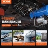 image:imageVEVOR 4 Trumpet Air Horn Kit 150dB Train Horns for Pickup Trucks 12V 120 psi Air Compressor 16 Gal6 L Tank with Gauge for Any 12V Vehicle Car Truck Train Van BoatUpgrade