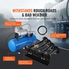 image:imageVEVOR 4 Trumpet Air Horn Kit 150dB Train Horns for Pickup Trucks 12V 120 psi Air Compressor 16 Gal6 L Tank with Gauge for Any 12V Vehicle Car Truck Train Van BoatUpgrade