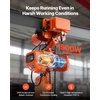 image:imageVEVOR 4400lbs Electric Chain Hoist with Power Trolley 2Speed Operation 20ft Lifting Height 3Phase 208240V440480V Overhead Crane w 328ft Wireless amp 16ft Wired Remote Control G100 2Chain Hoist2Speed 4400lbs 20ft